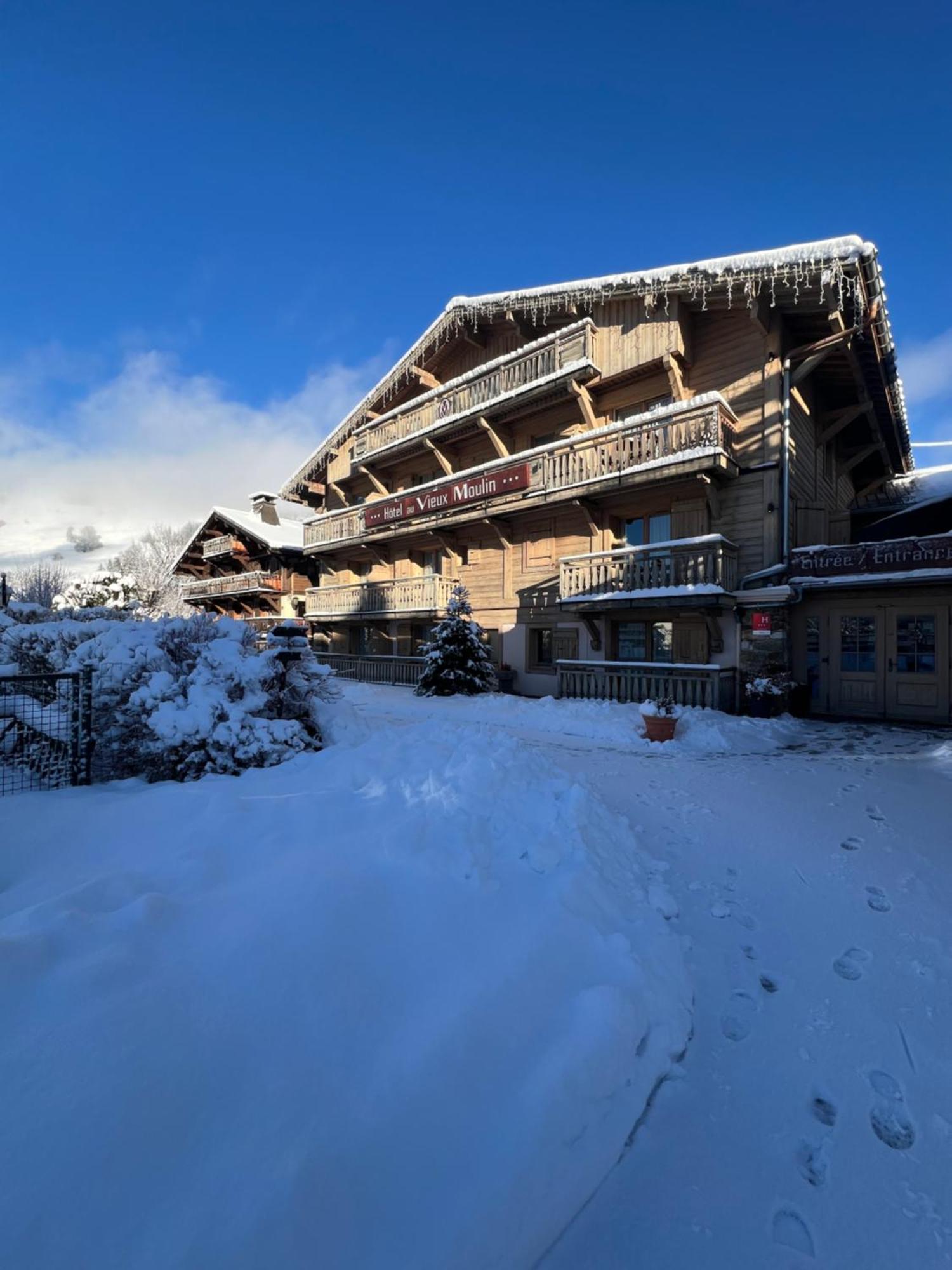 Au Vieux Moulin Hotel Megeve Exterior photo
