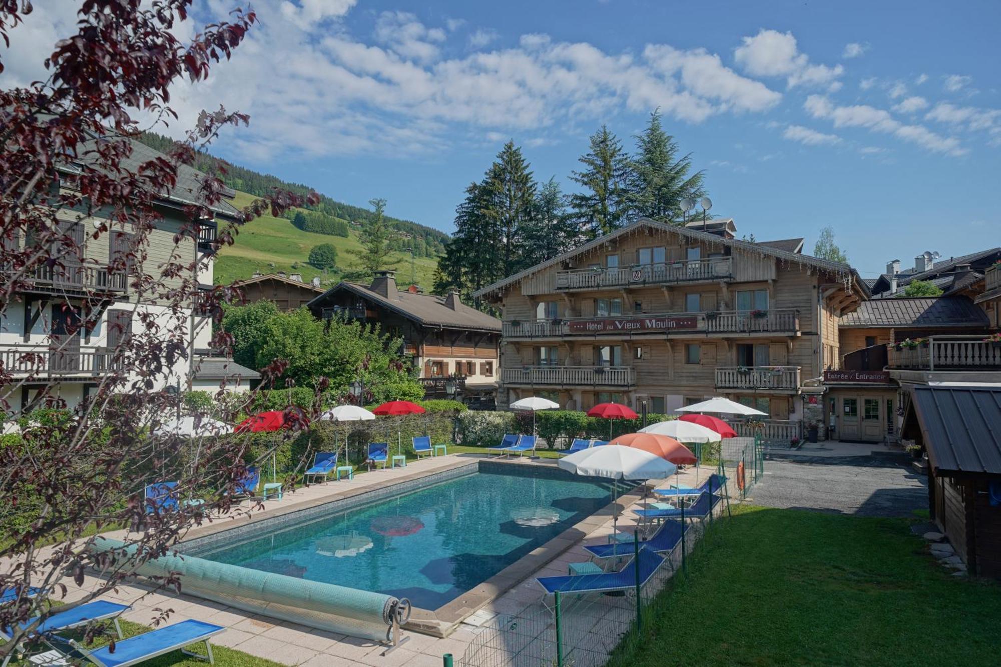 Au Vieux Moulin Hotel Megeve Exterior photo